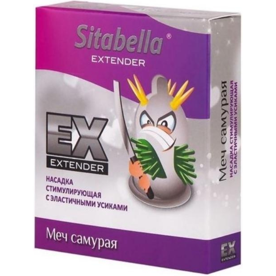 Extender samurai sword prezervatif sitabella extender samurai sword, çok sayıda erojen bölgeyi etkilemenize izin veren, çeşitli konfigürasyonlarda oldukça büyük bir elastik anten setine sahip bir prezervatifdir. Uyarıcı başlık doğal lateksten yapılmıştır. ...