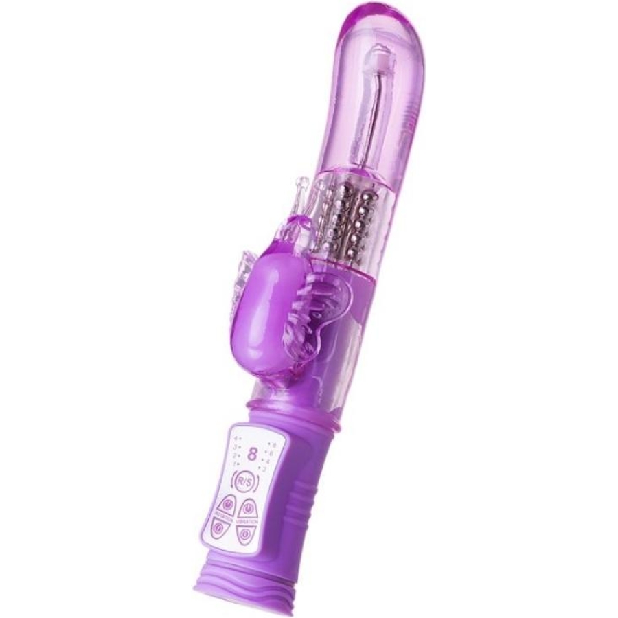 High-tech vibratör mor 22,4 cm