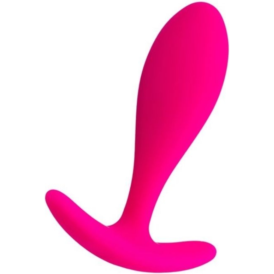 Hub anal plug pembe 7,2 cm