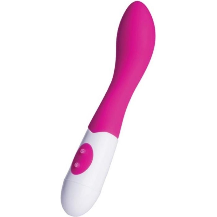 Kari vibratör silikon pembe 19,2 cm