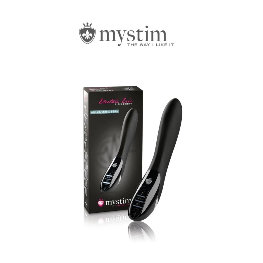 Mystim electric eric elektrikli vibratör 27cm klasik form ve son derece modern içerik! Titreşimleri ve elektrik stimülasyonunu tek bir cihazda birleştiren bir vibratör! Titreşir, karıncalanır ve titreşir – istediğiniz her şey. 8 titreşim programı, 5 çeşit elektriksel stimülasyon ve pelvik taban egzersiz programı ile birlikte iki...