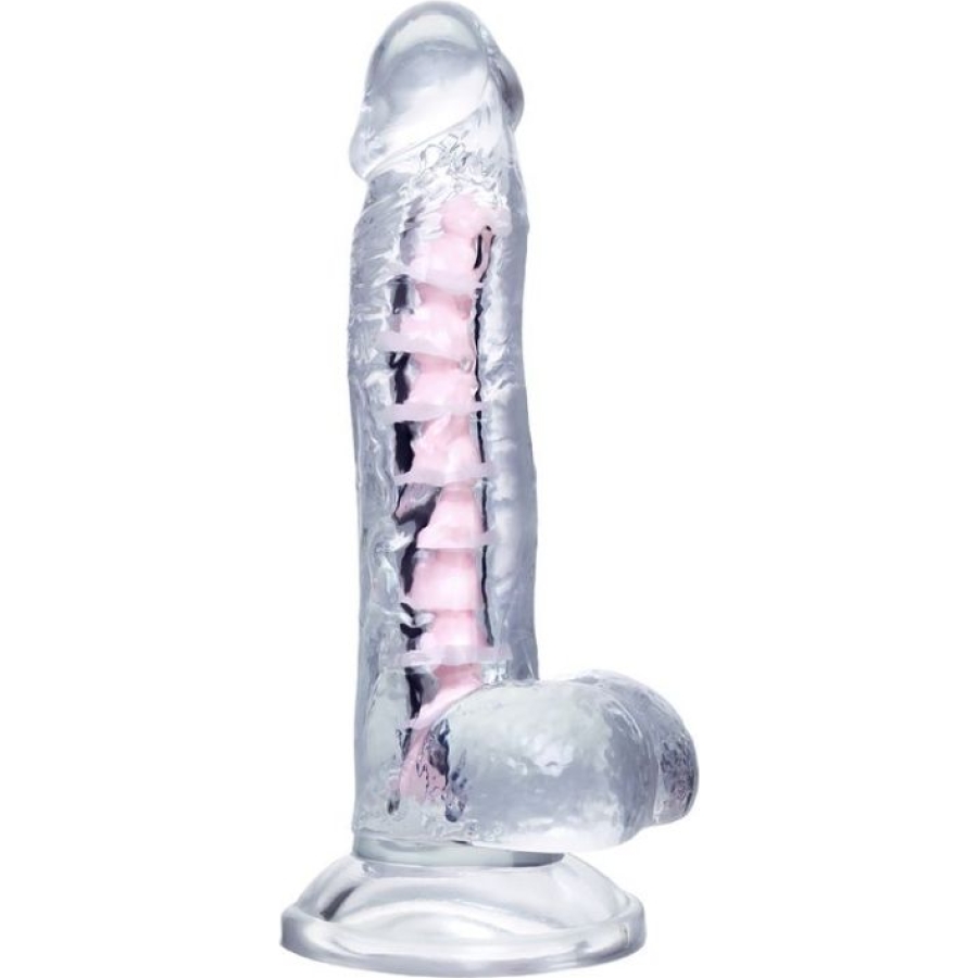 Censan paret kıkırdaklı jel dildo 18 cm toplam boyut: 18cm çalışma boyutu: 13cm çap: 3. 4 cm