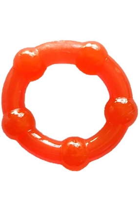 Penis Halkası Boğumlu Kırmızı
