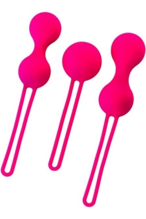 Redvil Kegel Vajinal Top Seti Pembe 16,5 cm