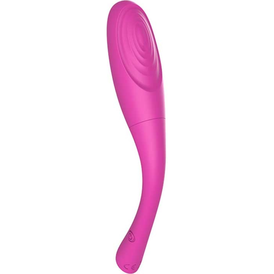 Telefon kontrollü şarjlı vibratör pembe