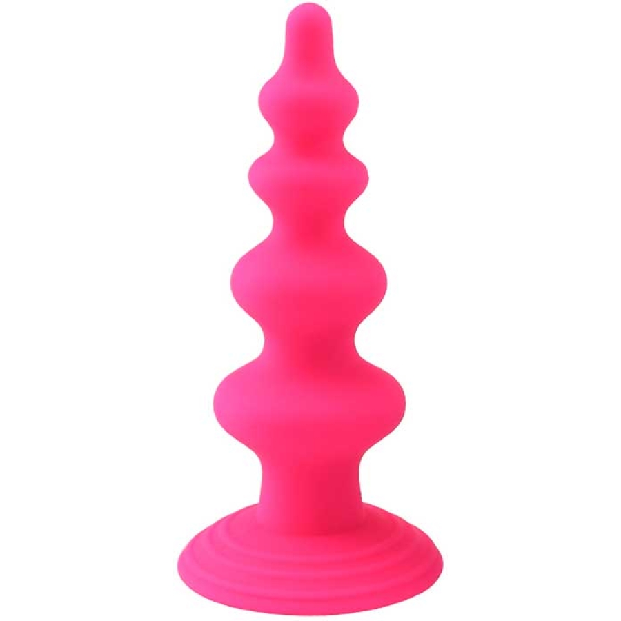 Vantuzlu boğumlu silikon anal plug pembe -açıklama: vantuzlu boğumlu silikon anal plug pembe -ürün rengi: pembe -titreşim modu: yok -ağırlık: 45gr -genişlik: 1cm – 3,5cm -uzunluk: 11cm -kullanılabilir uzunluk: 10cm -pil: yok -kutu i̇çeriği: şeffaf poşet içerisinde...