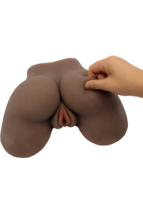 Yeni Nesil Tam Realistik Anal Vajinal Zenci Gerçekçi Kalça Mastürbatör