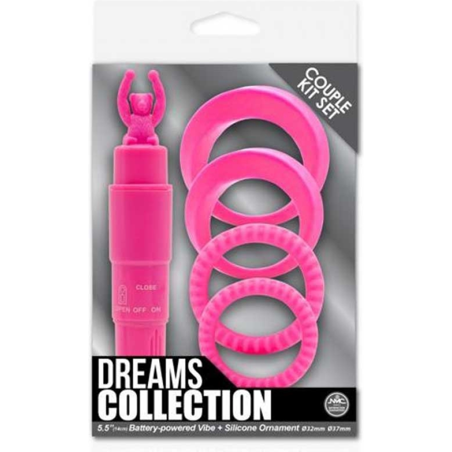 Dreams collection çiftlere özel zevk seti pembe