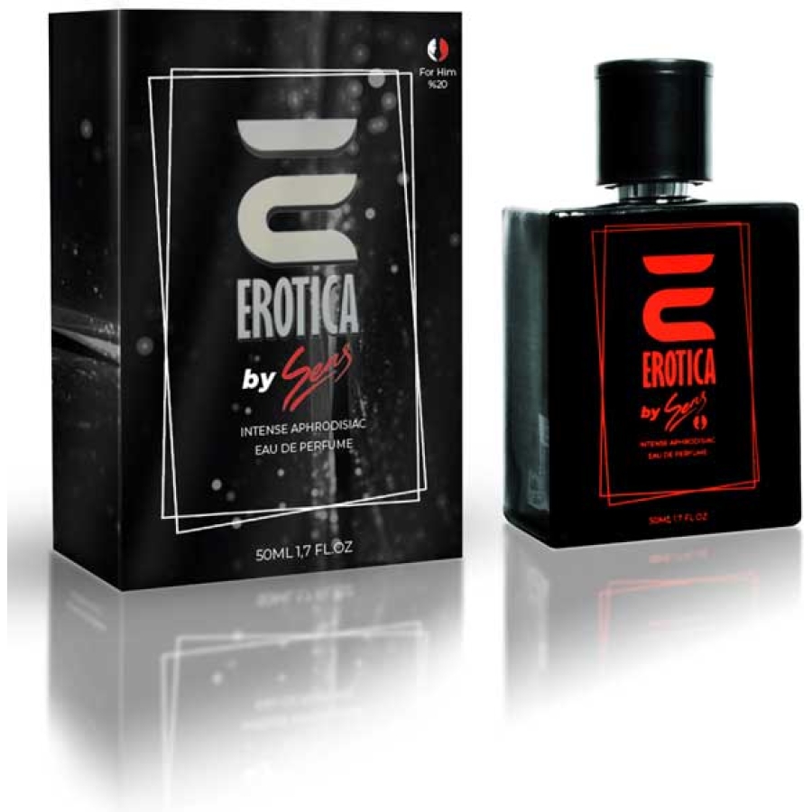 Erotica intense afrodizyak erkek parfüm 50 ml.