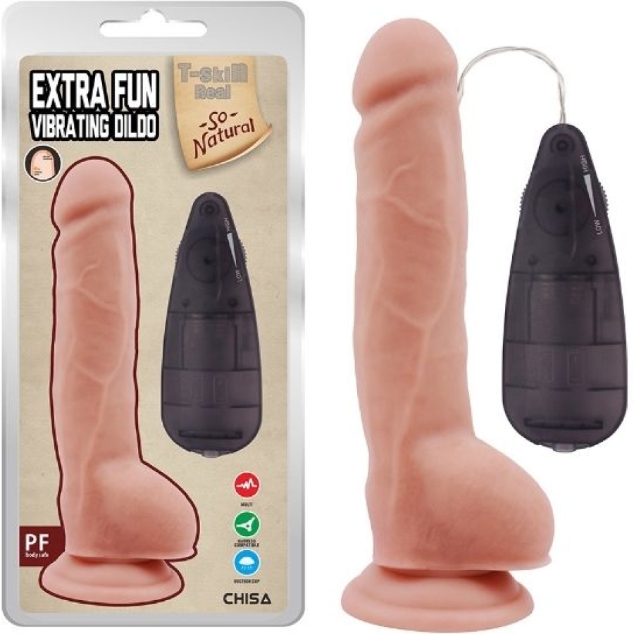 Extra fun 23. 5cm kıkırdaklı gerçekçi realistik vibratör