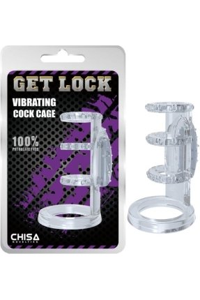Get Lock Titreşimli Penis Kılıfı