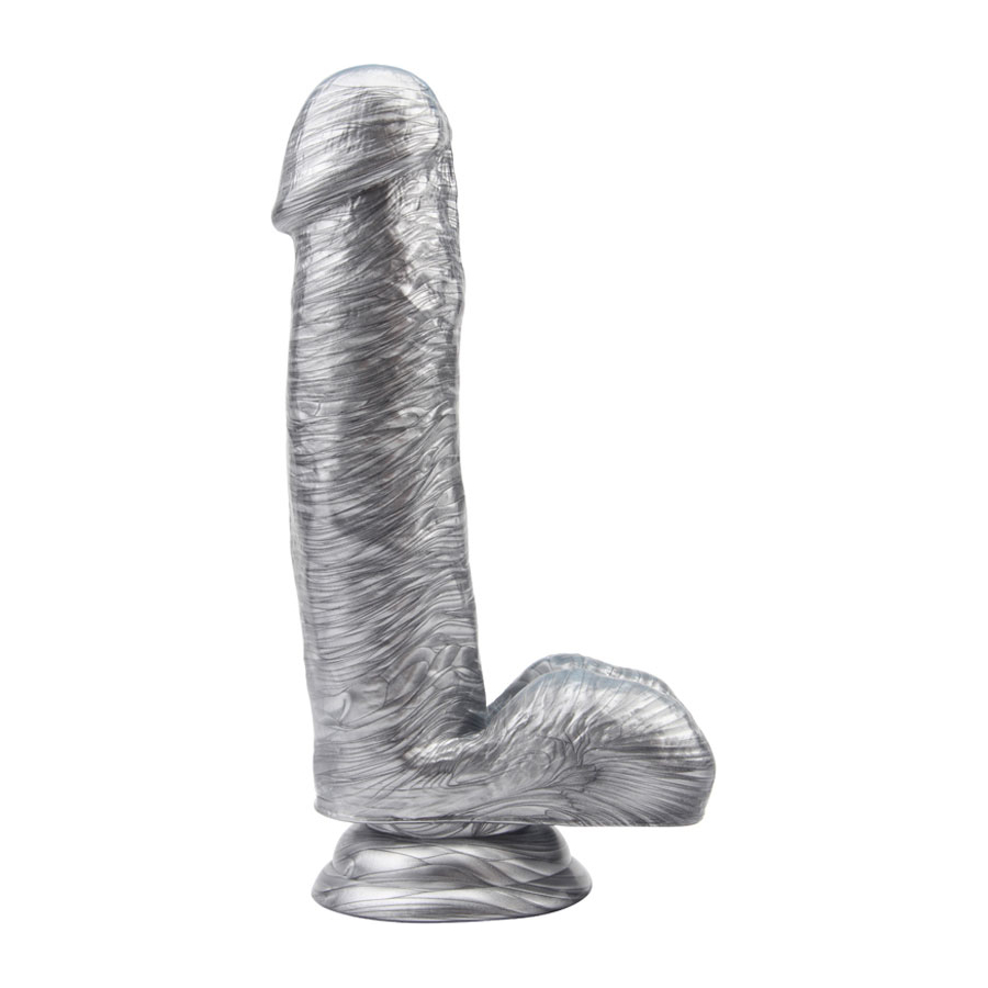Heywood jablome 17. 8cm gümüş rengi dildo heywood jablome realistik vantuzlu dildo 17. 8 cm gümüş 17. 8 cm uzunluğunda, 4 cm genişliğinde, 240 gram ağırlığında, anti bakteriyel malzemeden üretilmiştir. Damarlı yapısı ve tasarımı sayesinde gerçekçi görünüm. Pürüzsüz düz yüzeylerde kullanılabilen vantuz taban. Konfor ve erotik uyarı için yumuşak...