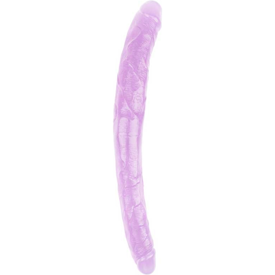 Hi-rubber şeffaf jel çift taraflı dildo - 45cm mor chisa hi-rubber çift taraflı jel dildo 32. 5 cm hi-rubber skin şeffaf jel dildolar, renkli ve şeffaf yumuşak jel dokusu ile sizlere keyifli ve eğlenceli anlar yaşatmak için özel olarak üretilmiştir. Gerçeğine uygun tasarımları ile gerçekçi bir his verir. Bükülebilir ve...
