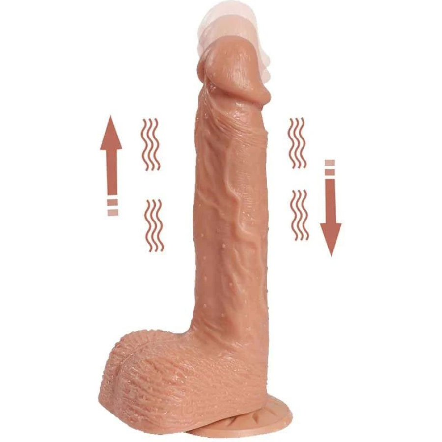 Hill i̇leri geri hareketli şarjlı titreşimli gerçekçi dildo 21 cm hill i̇leri geri hareketli şarjlı titreşimli gerçekçi dildo 21 cm gerçekçi penis dokusu formundadır ve pürüzsüz yüzeylerde vantuz tabanı ile sabitlenebilir. Belden bağlamalı kemerler ile kullanılabilir. Cilt dostu malzemeden üretilmiştir. Daha gerçekçi hissiyat için damarlı ve testisli yapıya sahiptir. Her...
