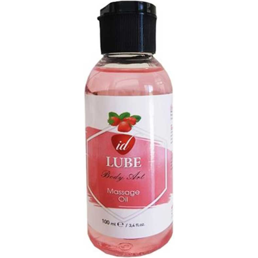 Id lube çilek aromalı masaj yağı 100ml