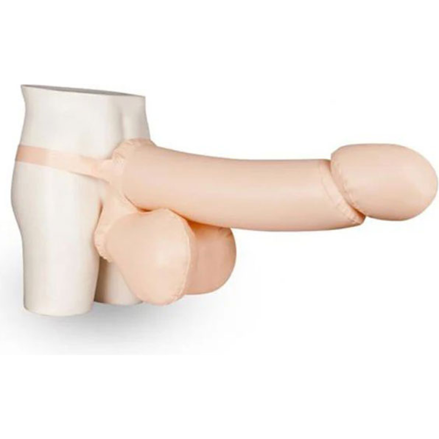 Jolly booby şişirilebilir takma mega penis