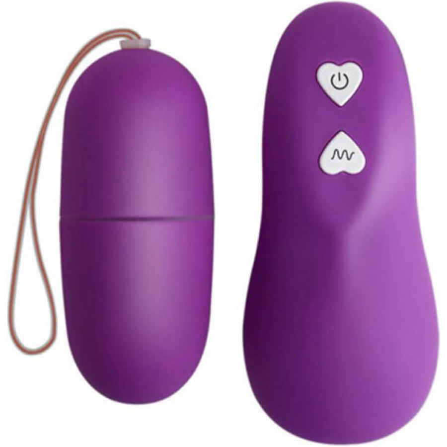 Man nuo uzaktan kumandalı mini vibratör mor
