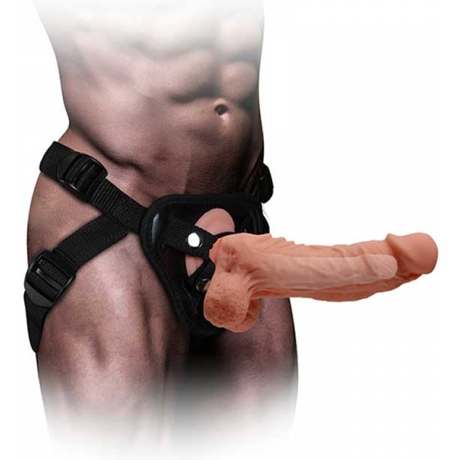 Mars i̇çi boş belden bağlamalı 17. 5cm penis kılıfı