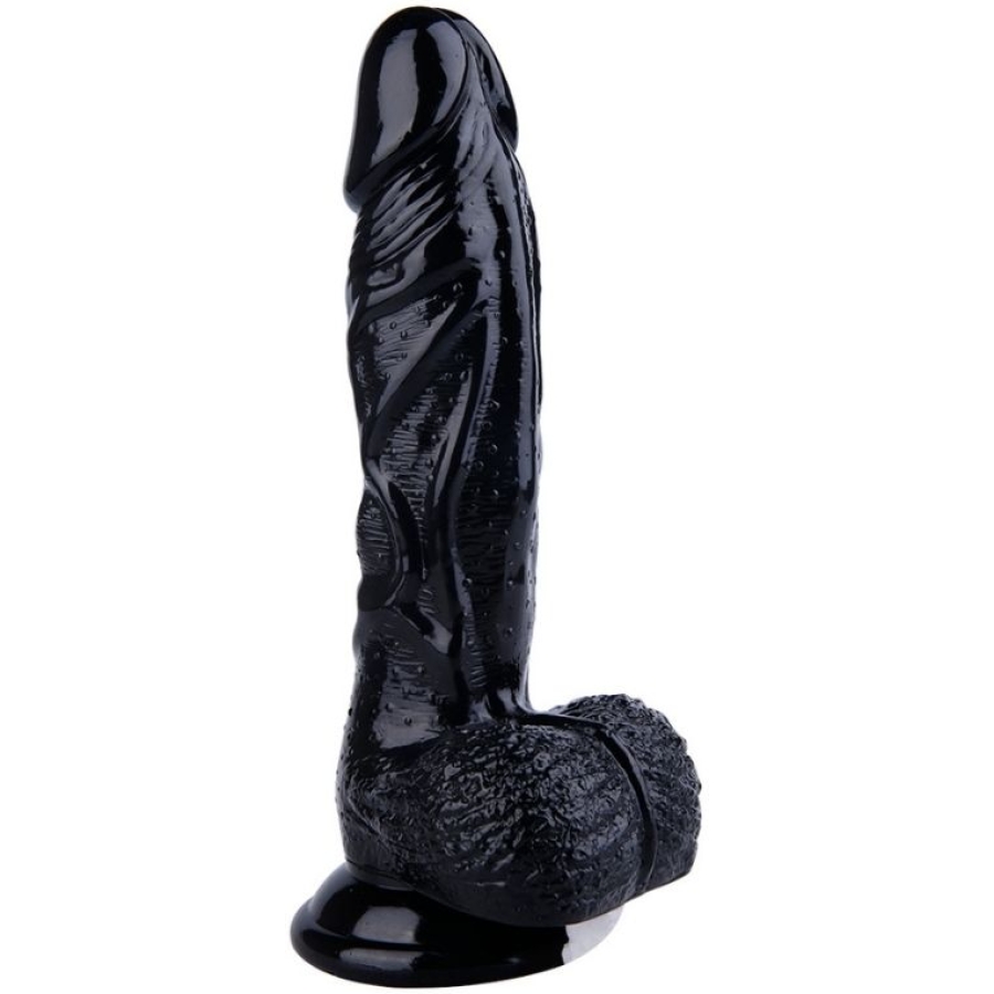 Noctis 22,5cm siyah dildo