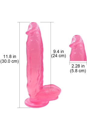 Noctis 32cm Pembe Dildo