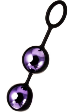 Raspy vajinal topları, ABS plastik Mor 14 cm