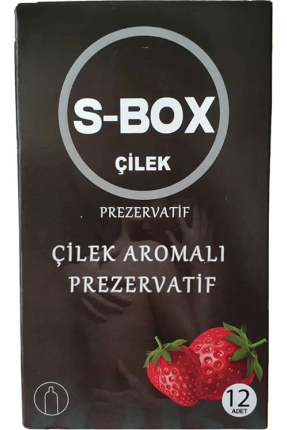 S-Box Çilek Aromalı Prezervatif 12’li görsel 1
