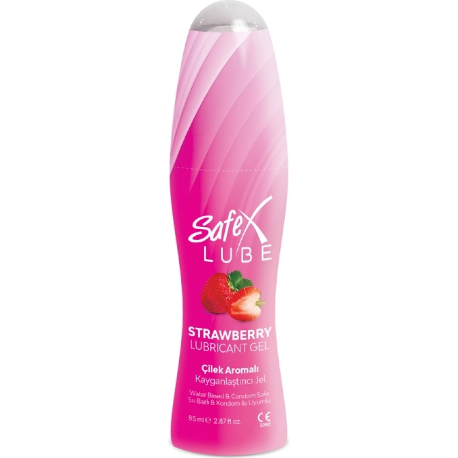 Safex lube kayganlaştırıcı jel çilek 85 ml