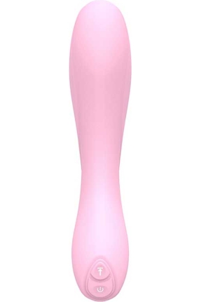 Xuanai Elbow Bükülebilir Eğik Şarjlı Vibratör - Pembe