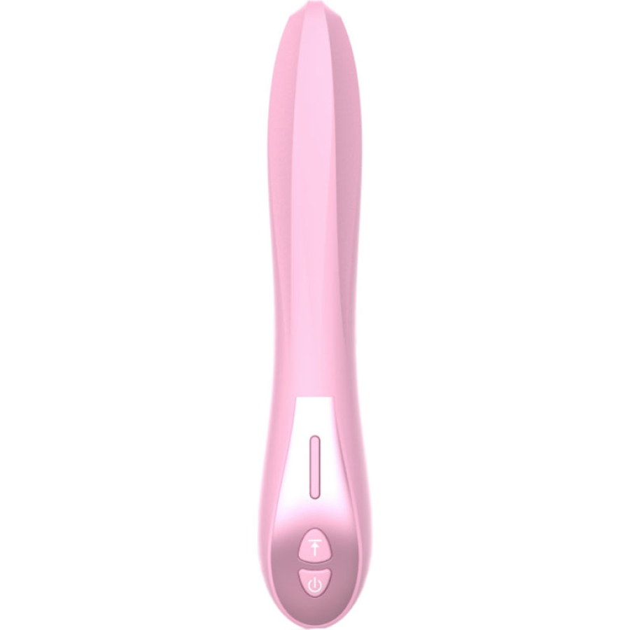 Xuanai özel kabartmalı şarjlı vibratör - pembe model 2