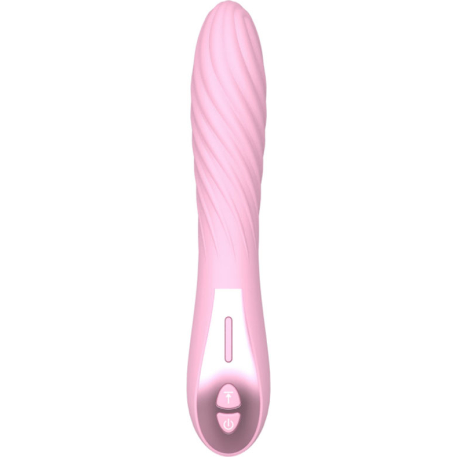 Xuanai özel kabartmalı şarjlı vibratör - pembe model 3