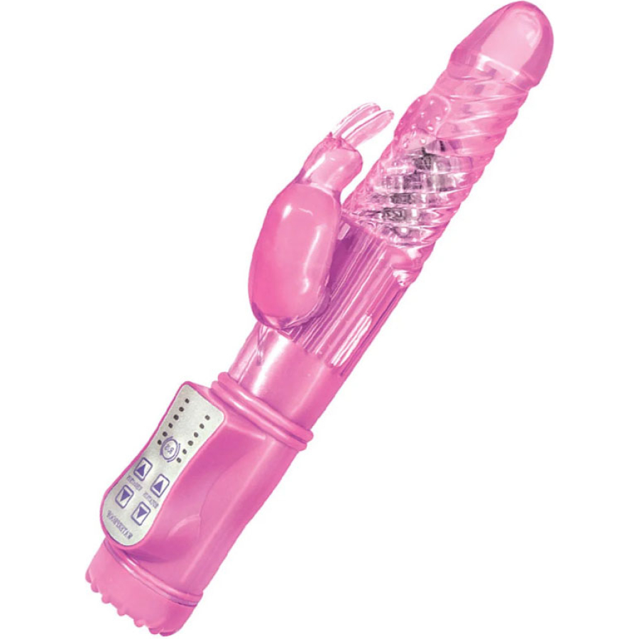 Yayo oynar başlıklı tavşan vibratör - pembe