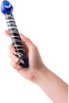 Sexus Glass Çift Taraflı Cam Dildo