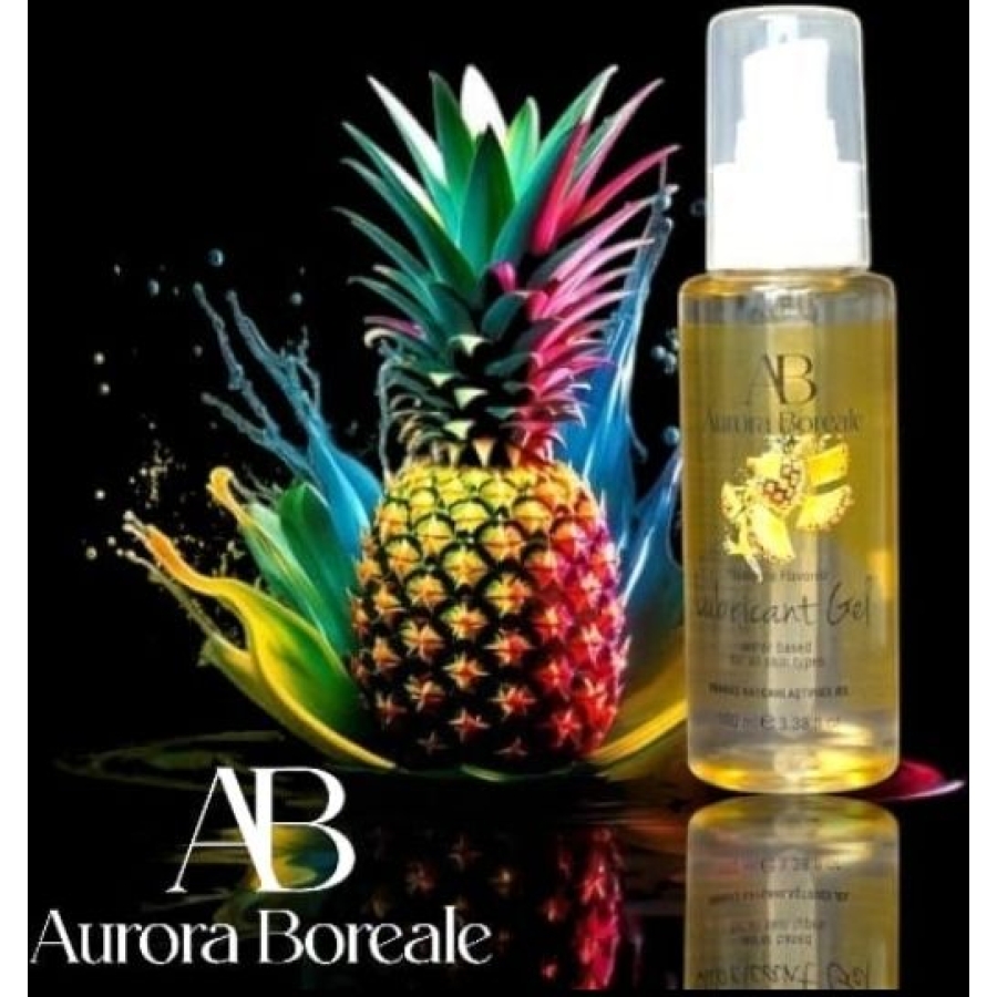 Aurora boreale ananas aromalı kayganlaştırıcı jel 100 ml