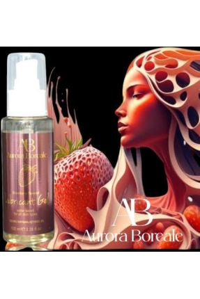 Aurora Boreale Çilek Aromalı Kayganlaştırıcı Jel