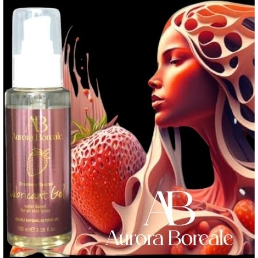 Aurora boreale çilek aromalı kayganlaştırıcı jel