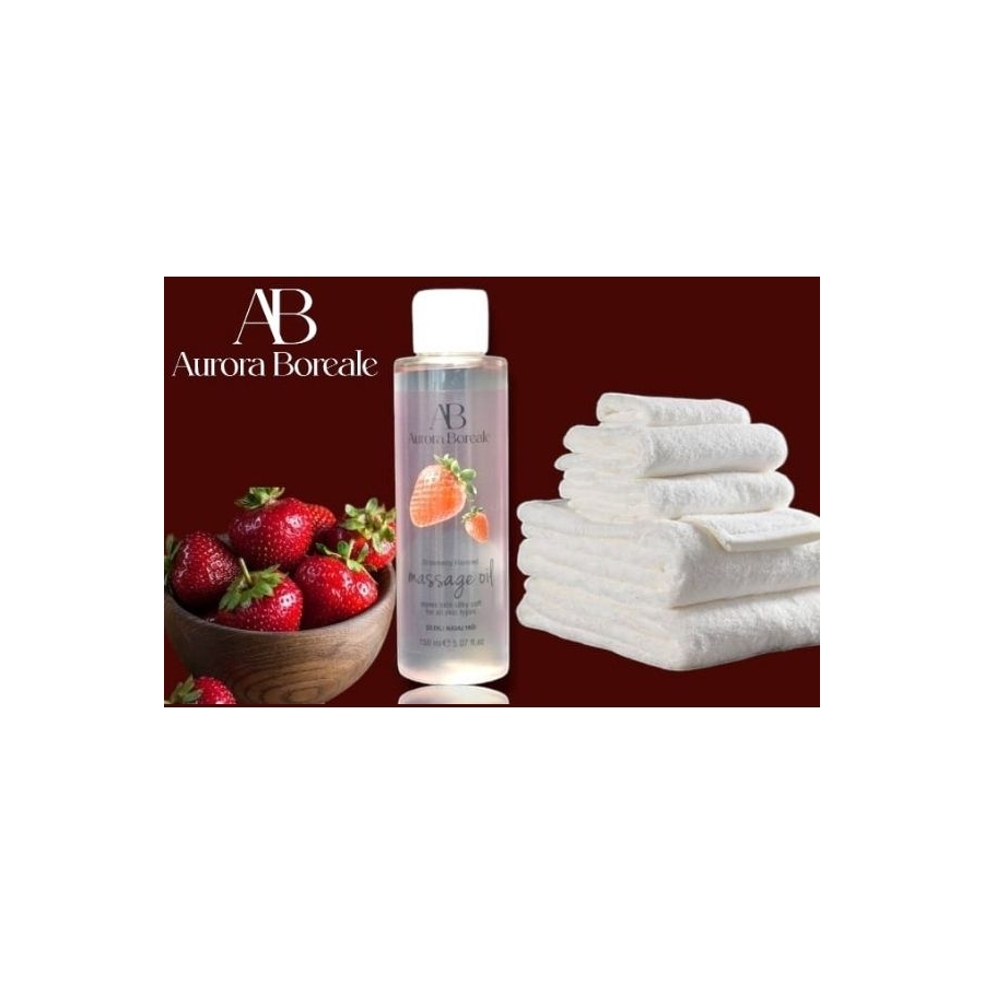 Aurora boreale çilek aromalı masaj yağı 150 ml aurora boreale çilek aromalı masaj yağı, su bazlı, renksiz ve çilek aromalıdır. Uzun süre kurumayan masaj yapıcı özelliği ve rahatlatıcı etkiye sahiptir. Kullanma şekli̇:avuç içine bir miktar dökerek istediğiniz bölğeye masaj yaparak sürülür. Uyarilar: herhangi bir yan etki oluşmasında kullanımı...