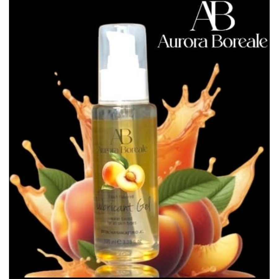 Aurora boreale şeftali aromalı kayganlaştırıcı jel 100 ml