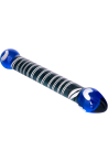 Sexus Glass Çift Taraflı Cam Dildo