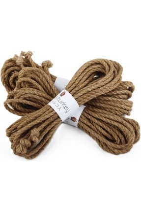 Anon Serisi Natural Profesyonel Shibari İpi