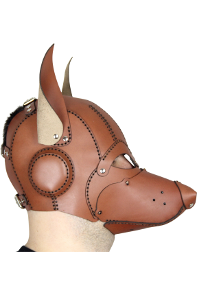 Köpek Maskesi, Puppy Play Dog Mask