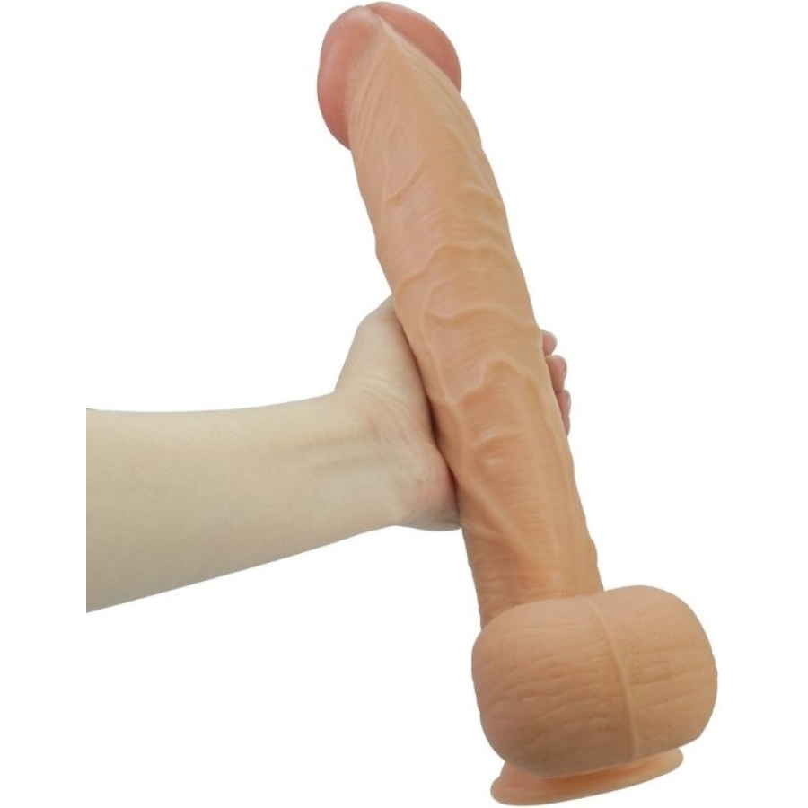 Ten rengi 34 cm dildo censan ten rengi 34 cm dildo, 27 cm kullanılabilir uzunluğu ve 5. 5 cm çapı ile dolgun ve tatmin edici bir deneyim sunar. Yüksek kaliteli sıvı silikon malzemeden üretilmiş olup, cilt dostu ve esnek yapısıyla konforlu bir kullanım sağlar. Gerçekçi damarlı...