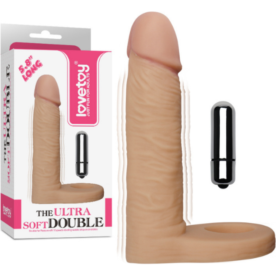 5. 8 i̇nç the ultra soft double vibrating titreşimli gerçekçi 5. 8 inç kayışlı anal dildo ile onun zevkini ikiye katlayın. Penis ve testis halkalarını güvenle takarak ereksiyonunuza anında destek sağlayın, ardından pürüzsüz ve damar detaylı gövdeyi onun anüsüne yönlendirip, diğer hassas noktasına yoğunlaşın. Yumuşak ve esnek tpe malzemeden üretilmiş olup, tabanında bulunan 10 hız ayarlı titreşimli motor, anal...