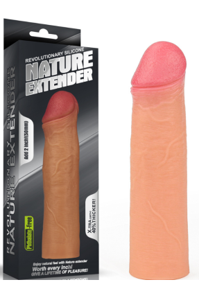 Add 2" Revolutionary Silicone Nature Extender