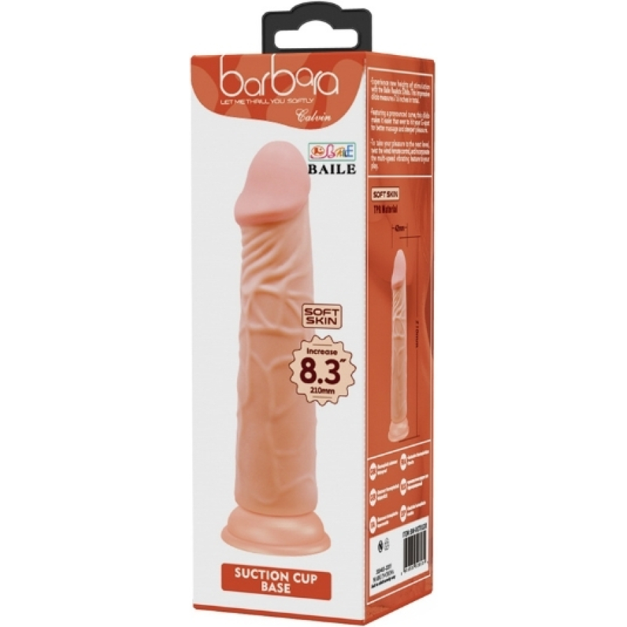 Barbara 8. 3 i̇nç dildo bw007013r gerçekçiliği hisset! Baile bw-007013r, iç kısmı sert ve dik, dış yüzeyi ise yumuşak ve et dokusu hissi veren tpr malzemeyle üretilmiştir. Gerçekçi damar yapısı ve cilt detayları ile son derece doğal bir deneyim sunar. Vakumlu tabanı sayesinde düz yüzeylere kolayca sabitlenebilir ve strap-on uyumlu olması sayesinde çok yönlü kullanım imkânı...