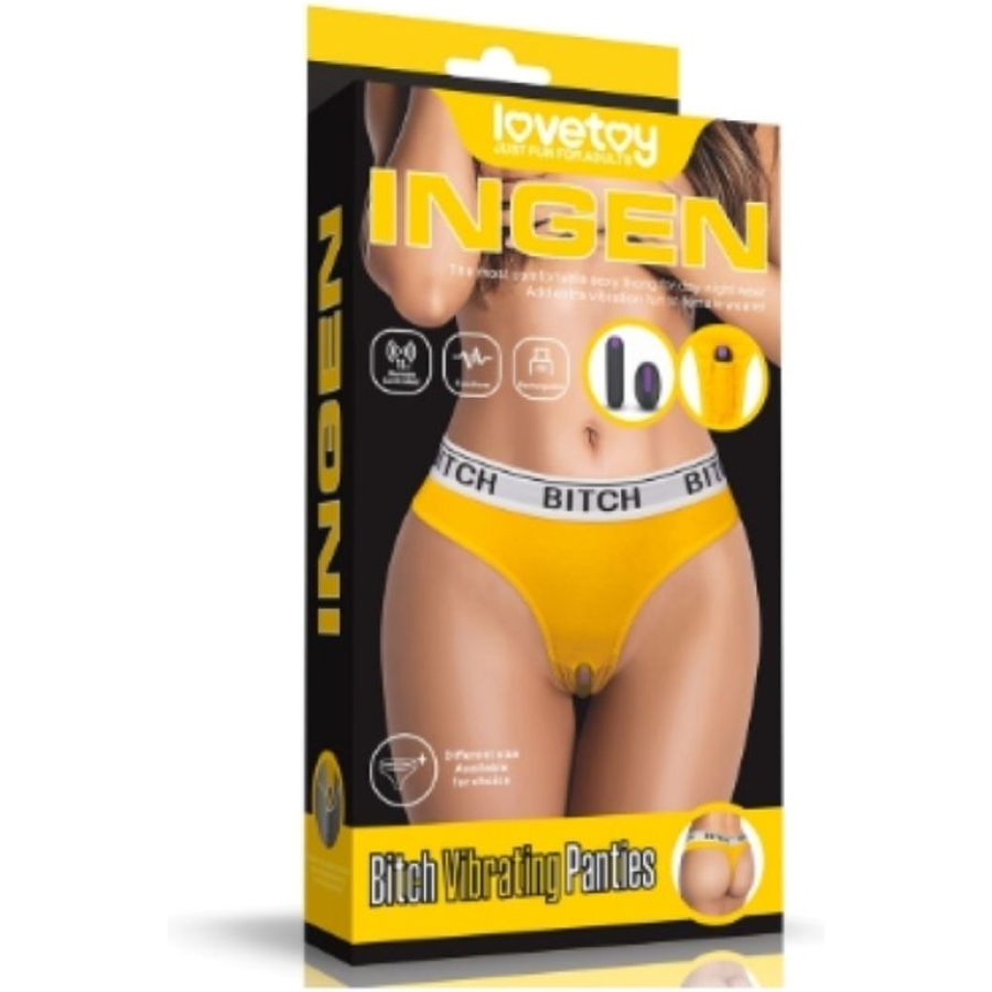 Vibrating panties çamaşır ve kumanlı vibratör sexy bitch titreşimli külot, gizli uyarım arayanlar için mükemmel bir erotik iç giyim çözümüdür. İç kısmında gizlenmiş, usb ile şarj edilebilen mini vibratör sayesinde klitorise doğrudan temas ederek yoğun g noktası uyarımı sağlar. Üstelik uzaktan kumandası sayesinde 10 metreye kadar kontrol tamamen sizde! Arka kısmı tamamen açık olan bu seksi tasarım, hem günlük kullanımda konfor sunar hem de partnerinizle eğlenceli ve sıradışı deneyimler yaşamanıza olanak tanır. Cr2032 pil ile çalışan uzaktan kumandası, 3 hız ve 7 farklı titreşim fonksiyonu ile sizi her defasında şaşırtacak. Bu özel iç giyim, partnerinize eğlenceli ve ateşli bir hediye olarak da harika bir seçimdir. Öne çıkan özellikler
süper seksi külot, şarj edilebilir uzaktan kumandalı mini vibratör ile birlikte gelir. Tam kalça açıklığına sahip arkası açık tasarım. 3 hız ve 7 farklı güçlü titreşim fonksiyonu. Uzaktan kumanda 10 metreye kadar çalışabilir. Mini vibratör tamamen su geçirmez ve usb kablo ile şarj edilebilir. Külot ve vibratör bağımsız olarak da kullanılabilir. Külot: %95 pamuk, %5 spandeks; vibratör: abs plastik. Vibratör ölçüleri: uzunluk 7. 6 cm, çevre: 6. 3 cm. Kumanda pili: 1 x cr2032 (dahil). Dikkat: kumanda ile kullanmadan önce vibratörün üzerindeki güç düğmesine 2 saniye basılı tutarak çalıştırmalısınız. Tam şarj ile 2 saate kadar titreşim keyfi sunar. Ürün bilgileri
malzeme: pamuk / abs
şarj tipi: usb ile şarj edilebilir (kablo dahildir)
renk: sarı
fonksiyonlar: 3 hız, 7 titreşim modu
menşei: çin
hs kodu: 610821
ean kodu: 6970260907750 paket bilgisi
bel ölçüsü: 71–84 cm (28–33 inç)
ürün ağırlığı: 90 g
paketli ağırlık: 115 g
paket ölçüsü: 10. 6 × 3. 6 × 19 cm