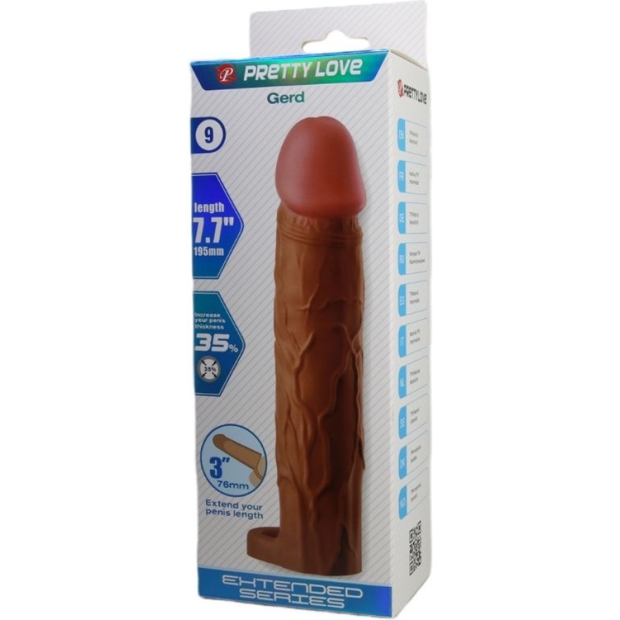 Gerd gerçek hissiyatlı uzatıcı penis kılıfı brown zevk ve performans i̇çin penis uzatıcı – 2 i̇nç boy uzatmalı, %35 kalınlık artışı ultra gerçekçi materyalden üretilmiş bu penis uzatıcı kılıf, size doğal ve gerçekçi bir haz sunmak için tasarlanmıştır. Penisinizin boyunu yaklaşık 5 cm (2 inç) uzatırken, çevresini %35 oranında kalınlaştırır. Dış yüzeyi, gerçek damar detaylarıyla dokulu olup,...