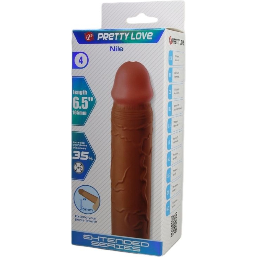 Nile gerçek hissiyatlı uzatıcı penis kılıfı brown partnerinizi memnun etmek için o ekstra santimi ekleyin! Bu ereksiyon destekleyici penis kılıfı, yaklaşık 2. 5 cm (1 inç) ekstra uzunluk ve belirgin bir kalınlık artışı sunarak daha dolgun ve tatmin edici bir deneyim sağlar. Gerçek hissiyat sunan özel materyali ve detaylı damar yapısıyla, gerçekçiliği zirvede yaşatır. Kullanıcının penisine sıkıca oturacak...