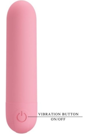 Stefan Mini Massager Bullet Vibratör Pembe