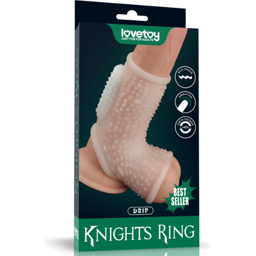 Vibrating drip knights ring with scrotum sleeve (beyaz) knights ring titreşimli penis halkası – uzun süreli sertlik, çifte zevk! Knights ring, uzun süreli ereksiyon isteyen bireyler ve çiftler için zahmetsiz ve etkili bir seçimdir. Dokusu yumuşak ve etli hissiyle hem içten hem dıştan son derece doğal bir uyarım sunar. Erkek ve kadınlar için ortak zevki hedefleyen bu titreşimli...