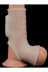 censan-vibrating-drip-knights-ring-with-scrotum-sleeve-beyaz-1115276-1
